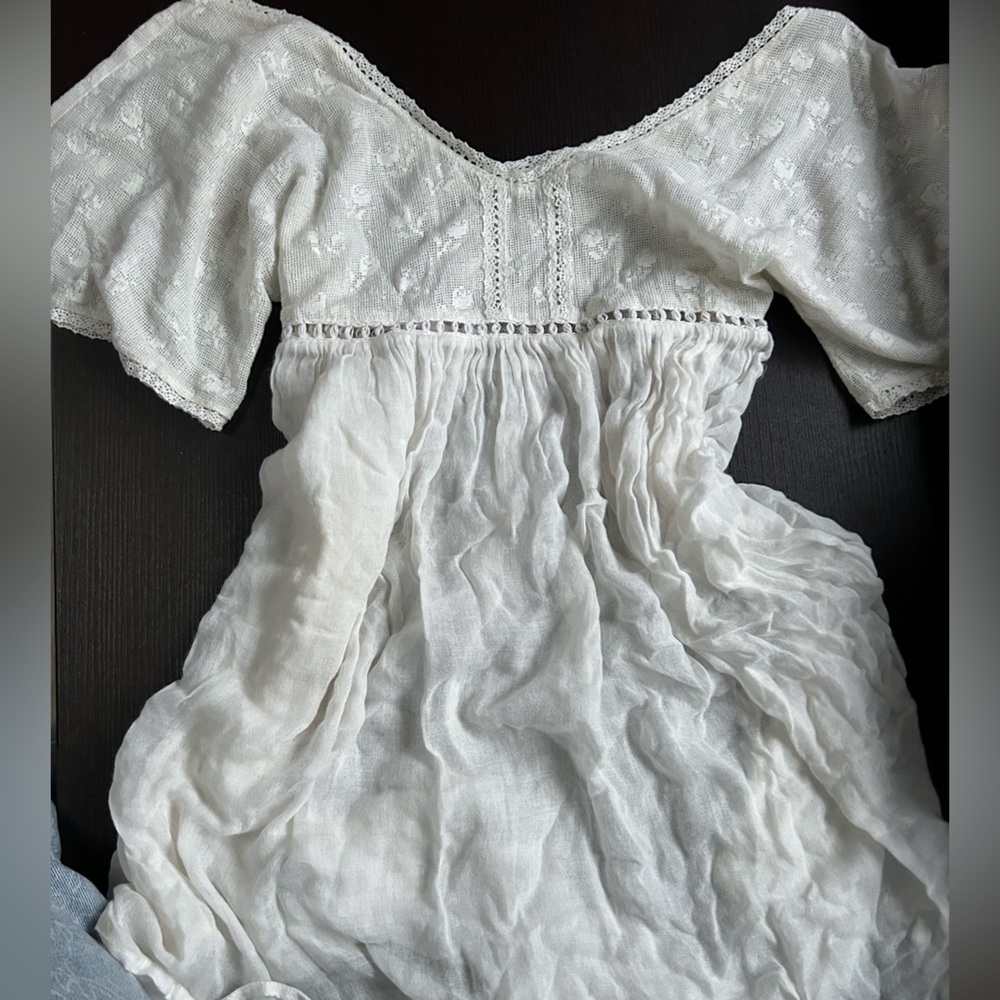 free people swimsuit cover up dress - really cute just doesn’t fit me :/